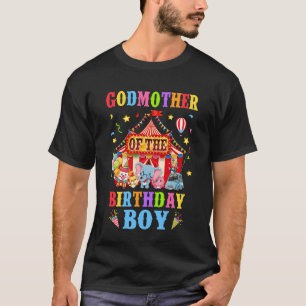 T-shirt Godmère De L'Anniversaire Pour Le Carnaval De Boy
