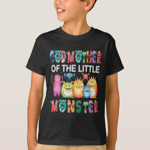 T-shirt Godmère Du Petit Monstre Enfants 1er anniversaire