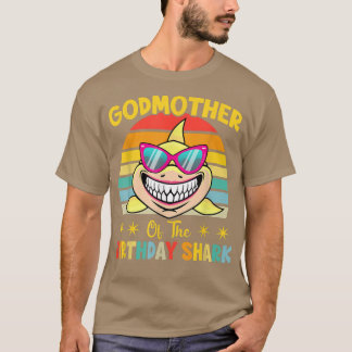 T-shirt Godmère Du Requin Anniversaire Famille Anniversair