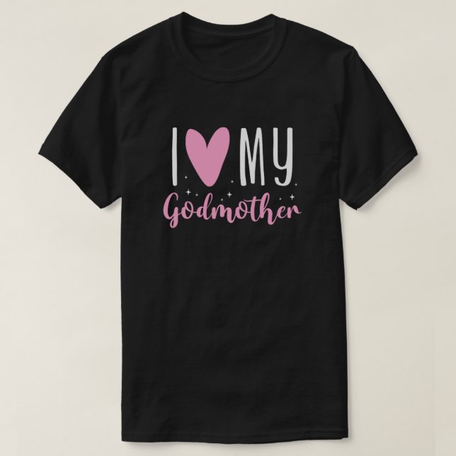 T-shirt Godmère J'Aime Ma Godmère (Design devant)