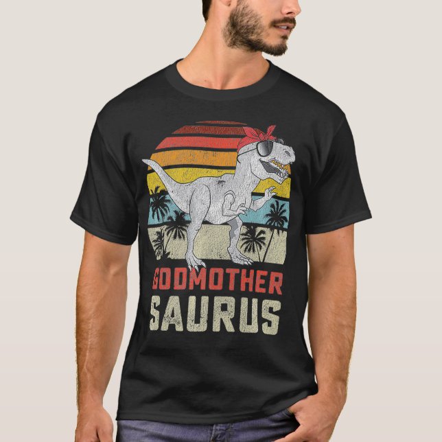 T-shirt Godmères saurus T Re Dinosaur Godmère Saurus Fam (Devant)