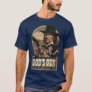 T-shirt Gods Gun vintage