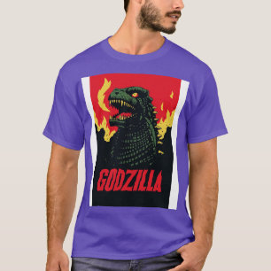 T-shirt Godzilla rugissant