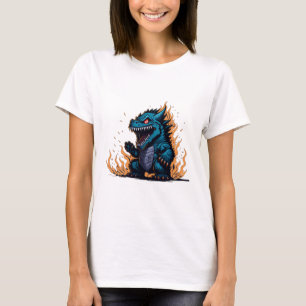 T-shirt godzilla tir monester animal godzilla