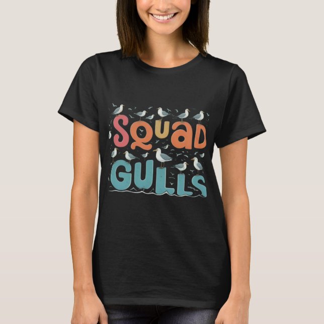 T-shirt Goélands de Squad (Devant)