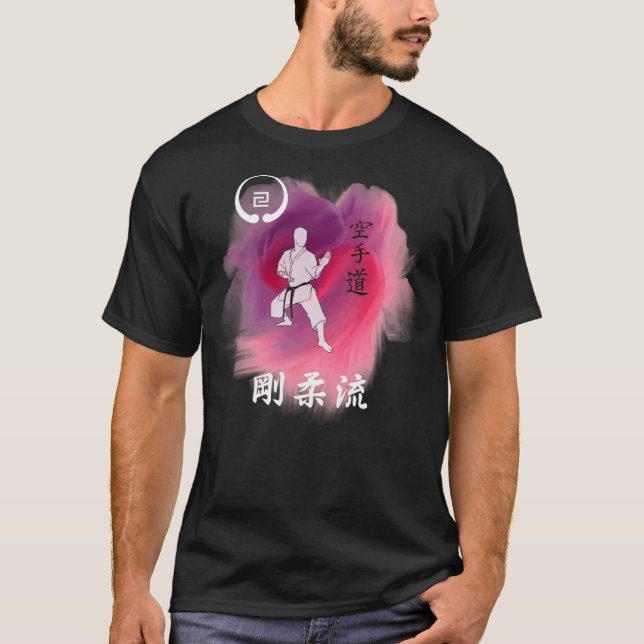 T-shirt Goju Ryu Shuto Uke Mist Karate (Devant)