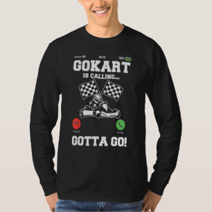 T-shirt Gokart appelle Kart Driver Go Kart Lap Race Tra