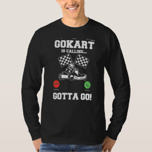 T-shirt Gokart appelle Kart Driver Go Kart Lap Race Tra