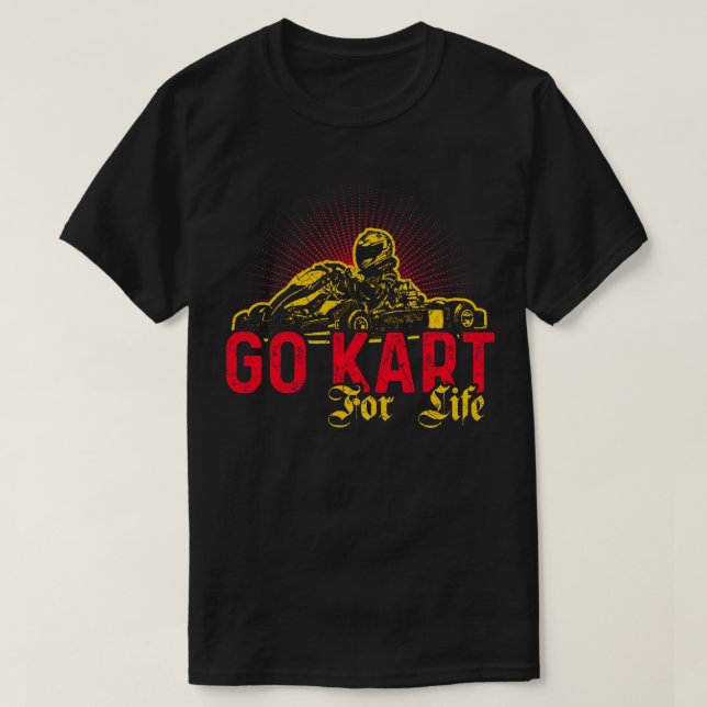 T-shirt GoKart Racing 1 (Design devant)