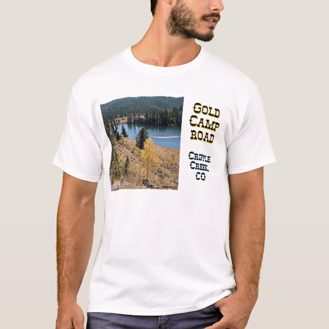 T-shirt Gold Camp Road (Devant)