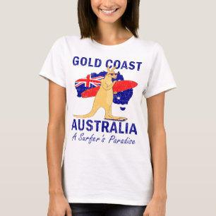 T-shirt Gold Coast Australia Le paradis des surfeurs