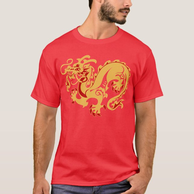 T-shirt Gold Dragon 2 (Devant)