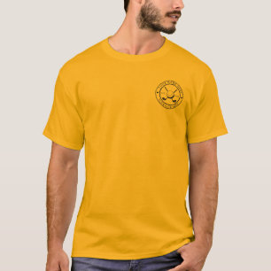 T-Shirt Gold Golf Club Customisé Avec Votre Nom