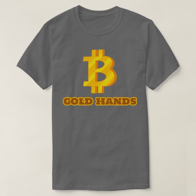 T-shirt Gold Hands Daytrader conception de chemise (Design devant)