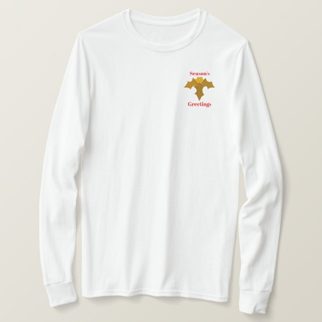 T-shirt Gold Holly (Design devant)