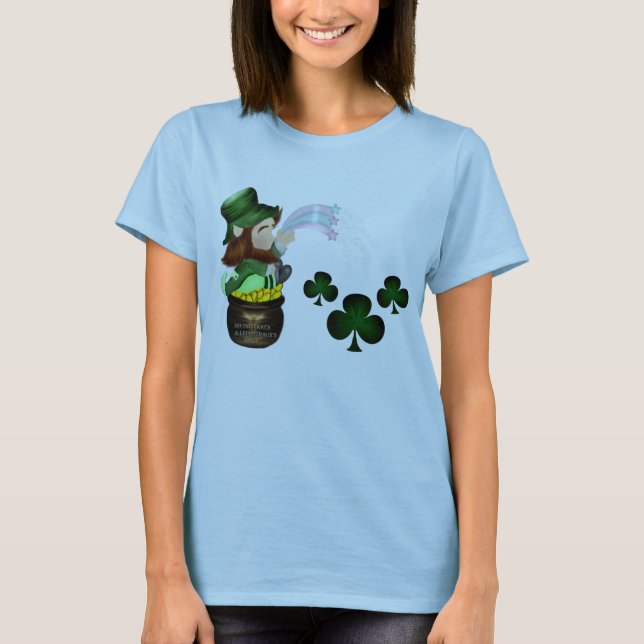 T-shirt Gold Leprechaun (Devant)