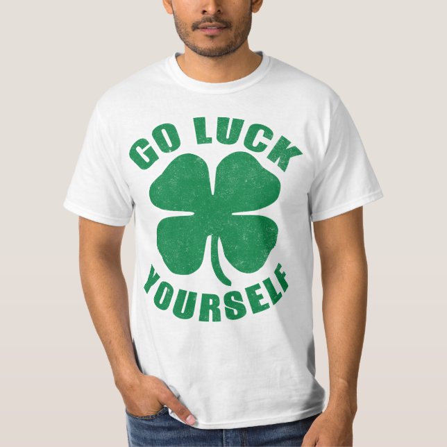 T-shirt Gold luck