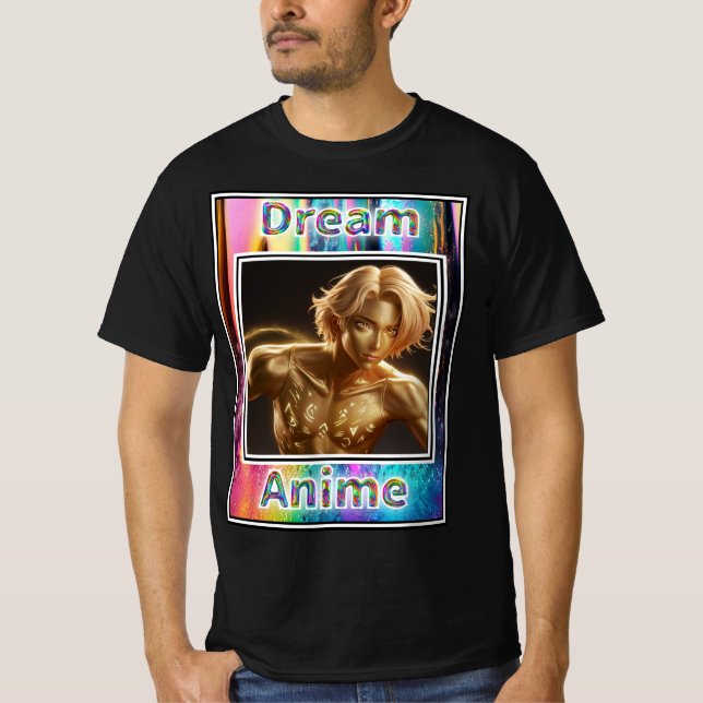 T-shirt Gold Page Dream Anime (Devant)