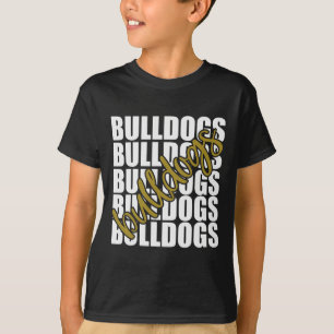 T-shirt Gold School Sports Fan Team Spirit