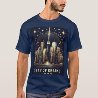 T-shirt Gold Standard Toronto - Tee Skyline