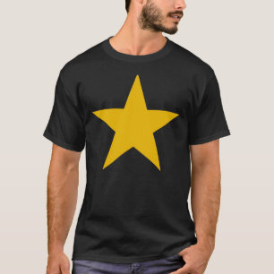 T-shirt Gold Star Graphic