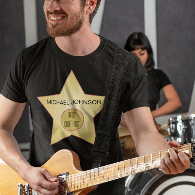 T-shirt Gold Star Hollywood Superlative (Créateur téléchargé)