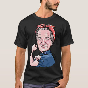 T-shirt Golda Meir Drapeau Israélien Girl Power Femme PM F