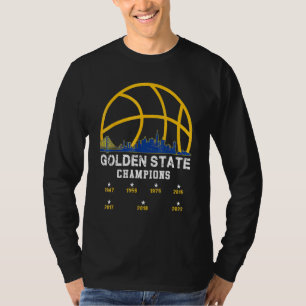 T-shirt Golden 2022 Basketball Pour Hommes Femmes Guerrier