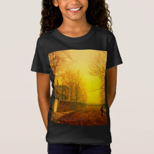 T-Shirt Golden Autumn John Atkinson Grimshaw