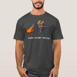 T-shirt Golden Ax Pixel Style Retro DOS jeu fan chemise