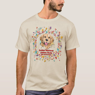T-shirt Golden Confetti - lumière
