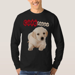 T-shirt Golden Cute Labrador Retriever Puppy