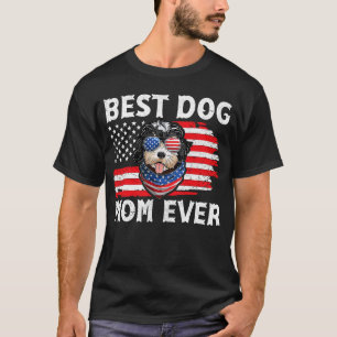 T-shirt Golden Doodle USA Patriotic Dog Apparel American F