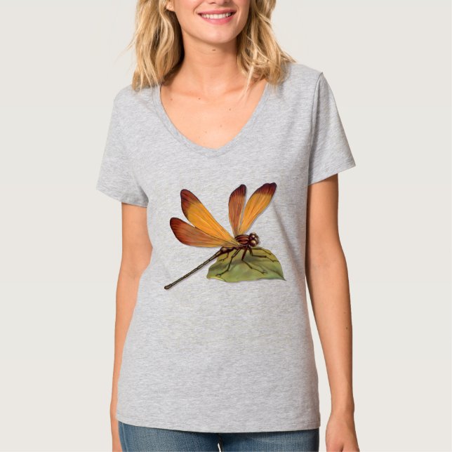 T-shirt Golden Dragonfly (Devant)