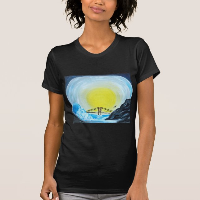 T-shirt Golden gate bridge (Devant)