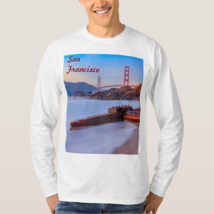 T-shirt Golden Gate Bridge à San Francisco, Baker Beach