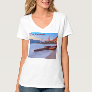 T-shirt Golden Gate Bridge à San Francisco, Baker Beach