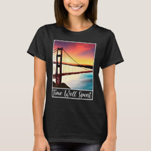 T-shirt Golden Gate Bridge San Francisco California Time W