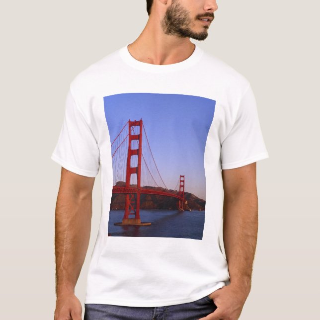 T-shirt Golden Gate Bridge, San Francisco, Californie, 2 (Devant)