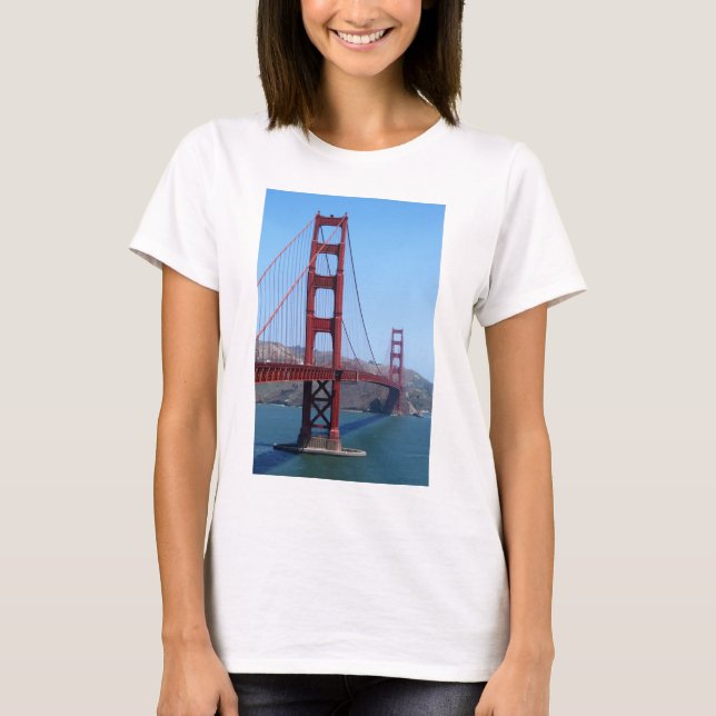 T-shirt Golden Gate de San Francisco (Devant)