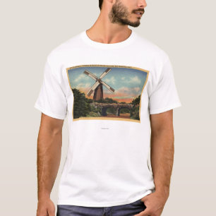 T-shirt Golden Gate Park, le moulin à vent néerlandais