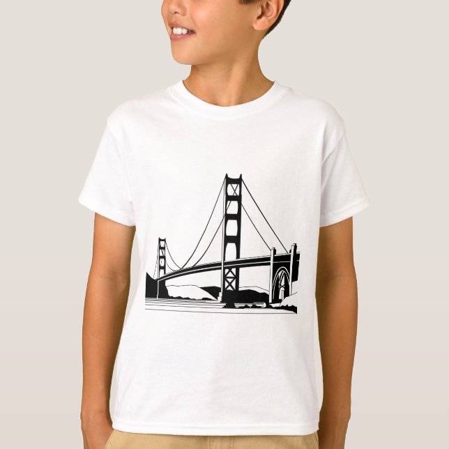 T-shirt Golden Gate San Francisco (Devant)