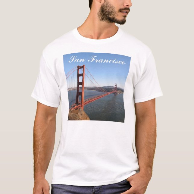 T-shirt Golden Gate, San Francisco T Shirt (Devant)