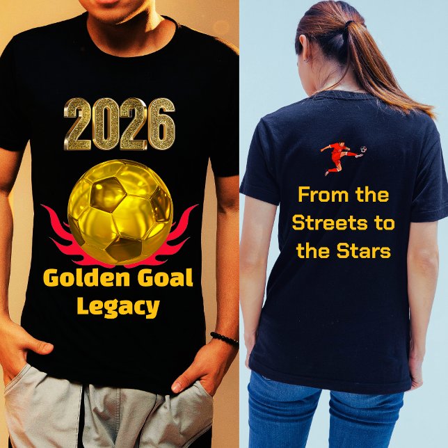 T-shirt Golden Goal Legacy World Cup  (Créateur téléchargé)
