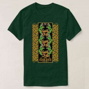 T-shirt Golden Green Dragon RNR