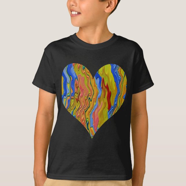 T-shirt Golden Heart - Champion de Poker (Devant)