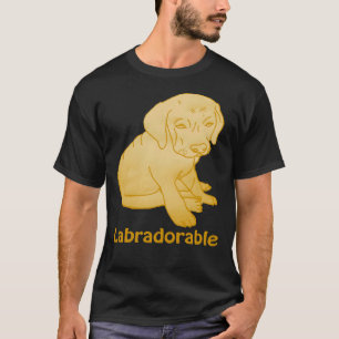 T-shirt Golden Labradorable