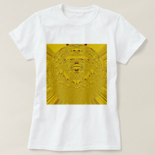 T-shirt Golden Lion Head Art