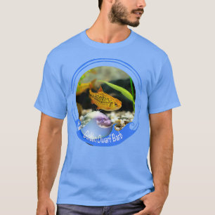T-shirt Golden Nwarf Barb Aquarium Poisson