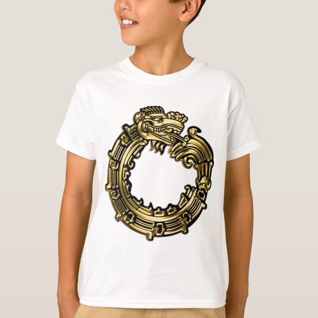 T-shirt Golden Quetzalcoatl (Devant)